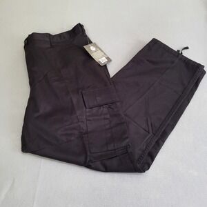 NWT Men's Rothco BDU Battle Dress Uniform Black Cargo Tactical Military Pants XL